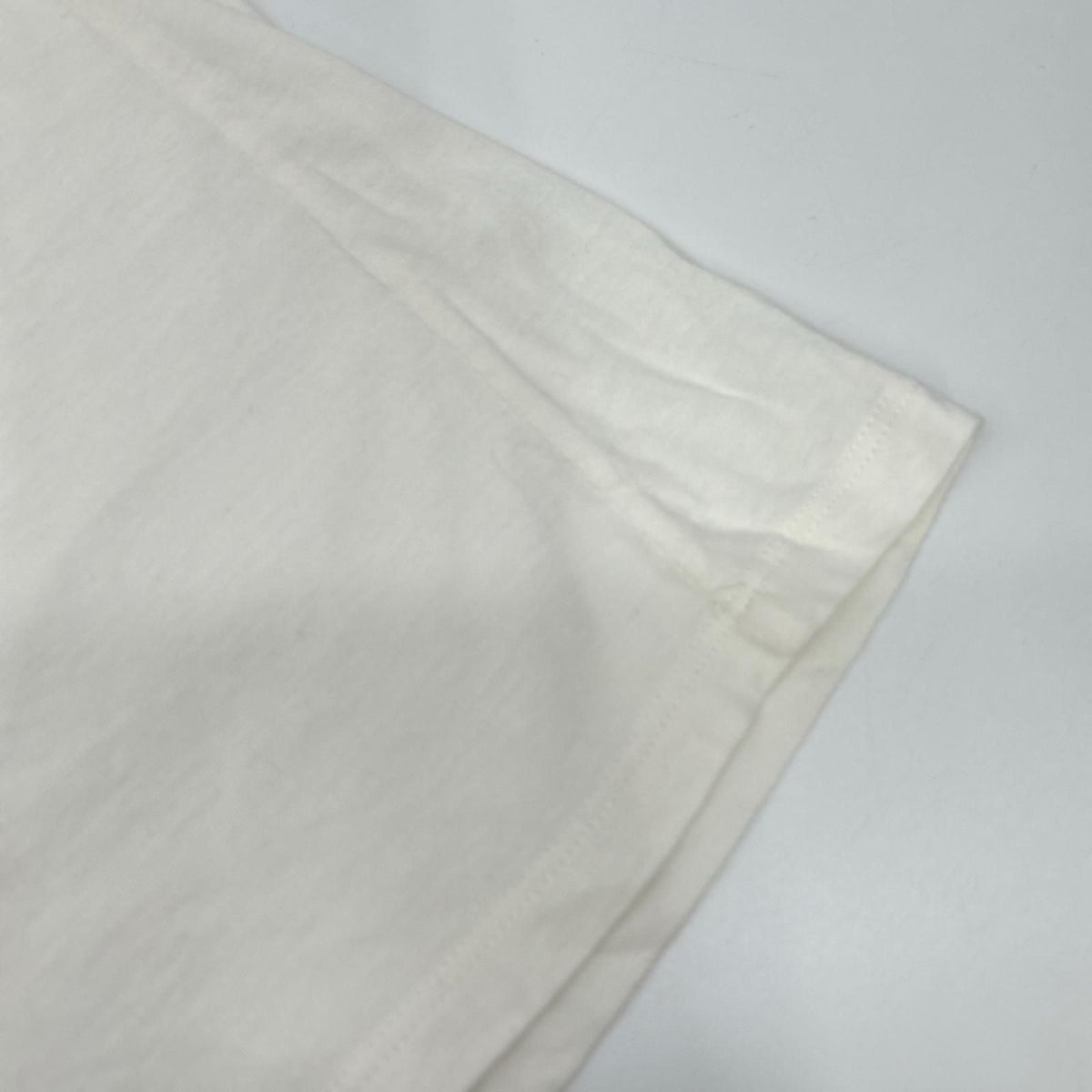 Dior White Cotton Signature Band Logo T-Shirt — view 7
