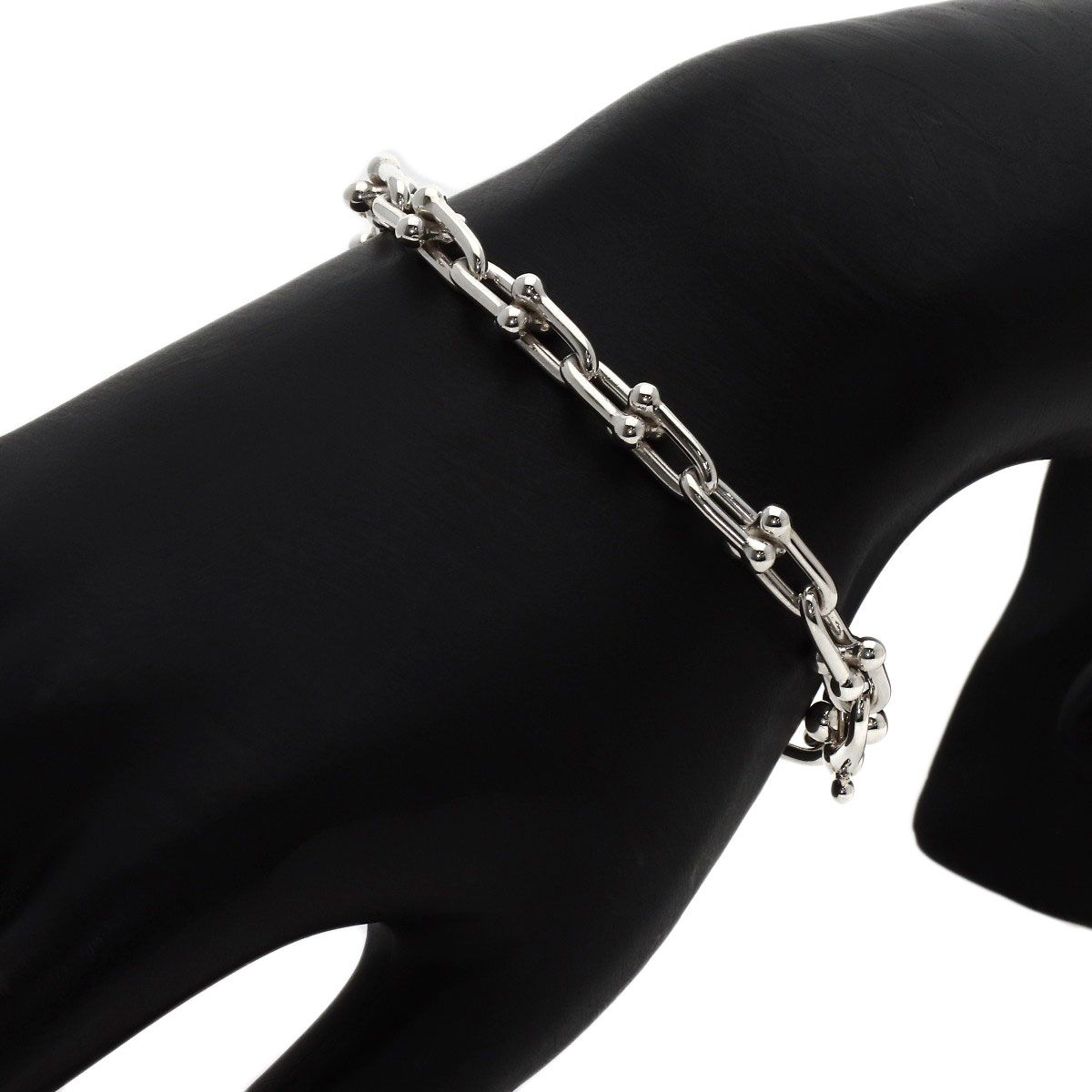 Tiffany & Co HardWear Small Link Bracelet Silver — view 5