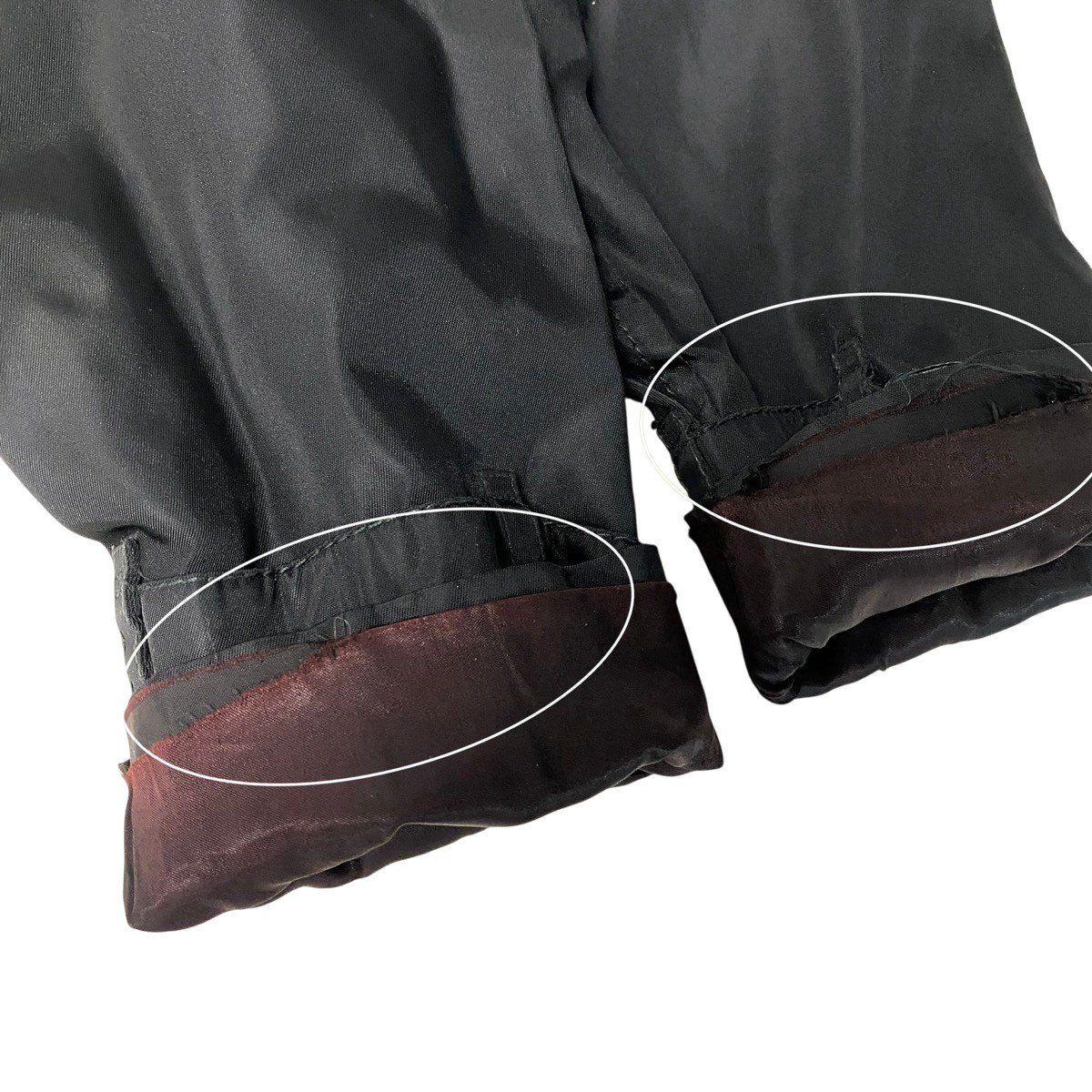 Prada Nylon Trench Coat Long Black S — view 8