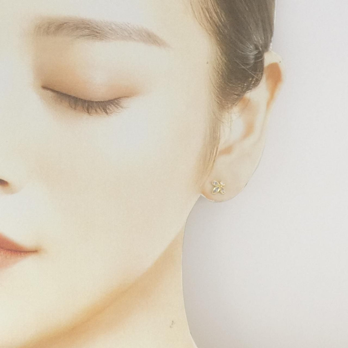 Tiffany & Co Fleur de Lis Mini Earrings — view 4