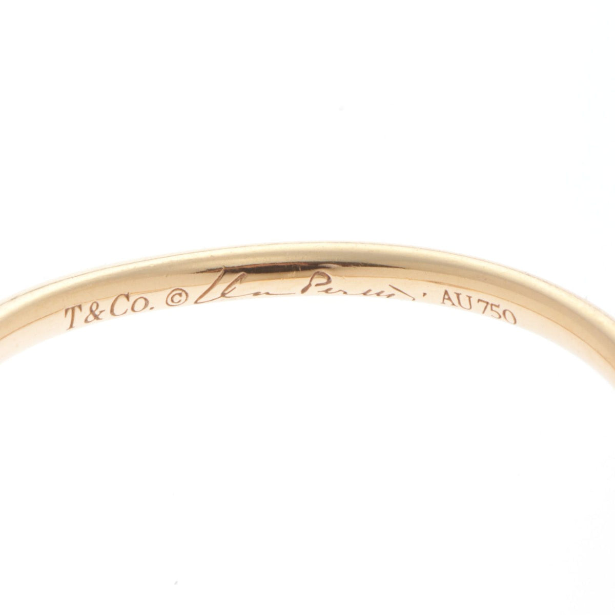 Tiffany & Co Wave Shin Grelot R YG Ring 18k Gold — view 3