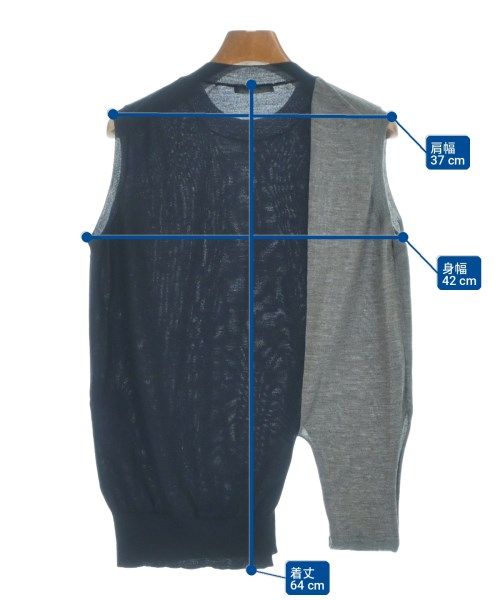 Celine Vest Navy — view 7