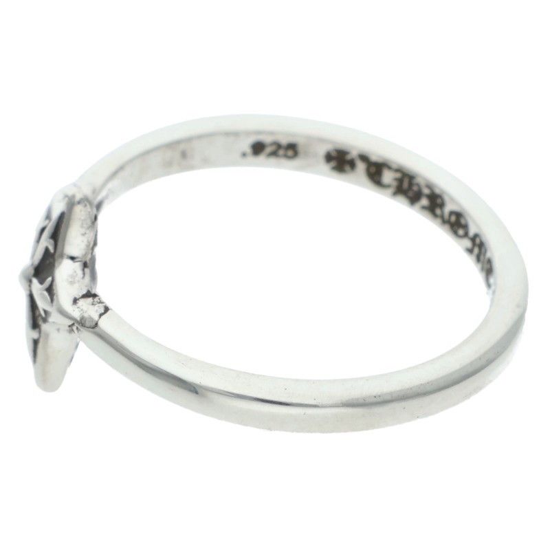 Chrome Hearts Bubblgm Star Bubblegum Silver Ring — view 5