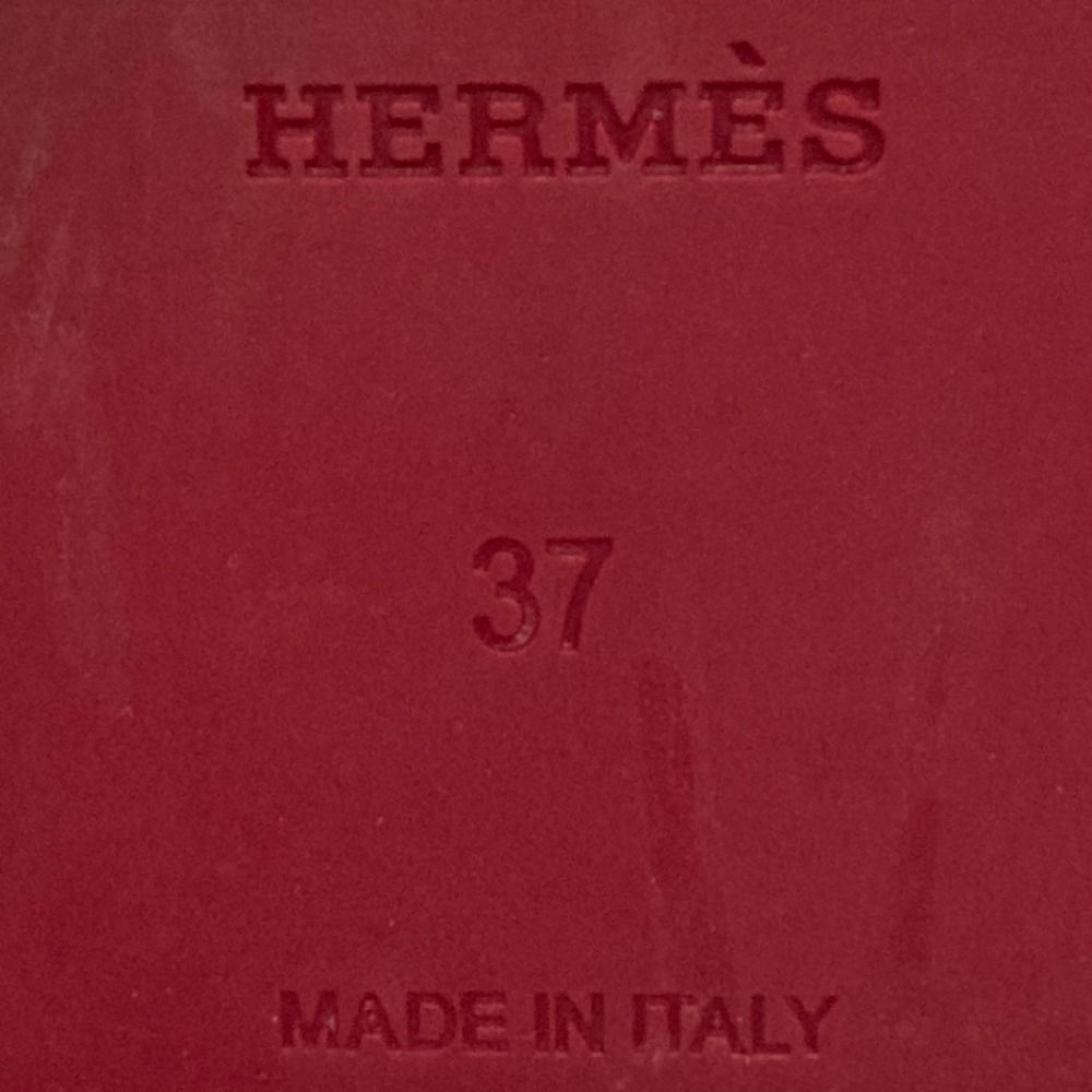 Hermes Aloha Chaine D'ancre Rubber Sandals Pink — view 8