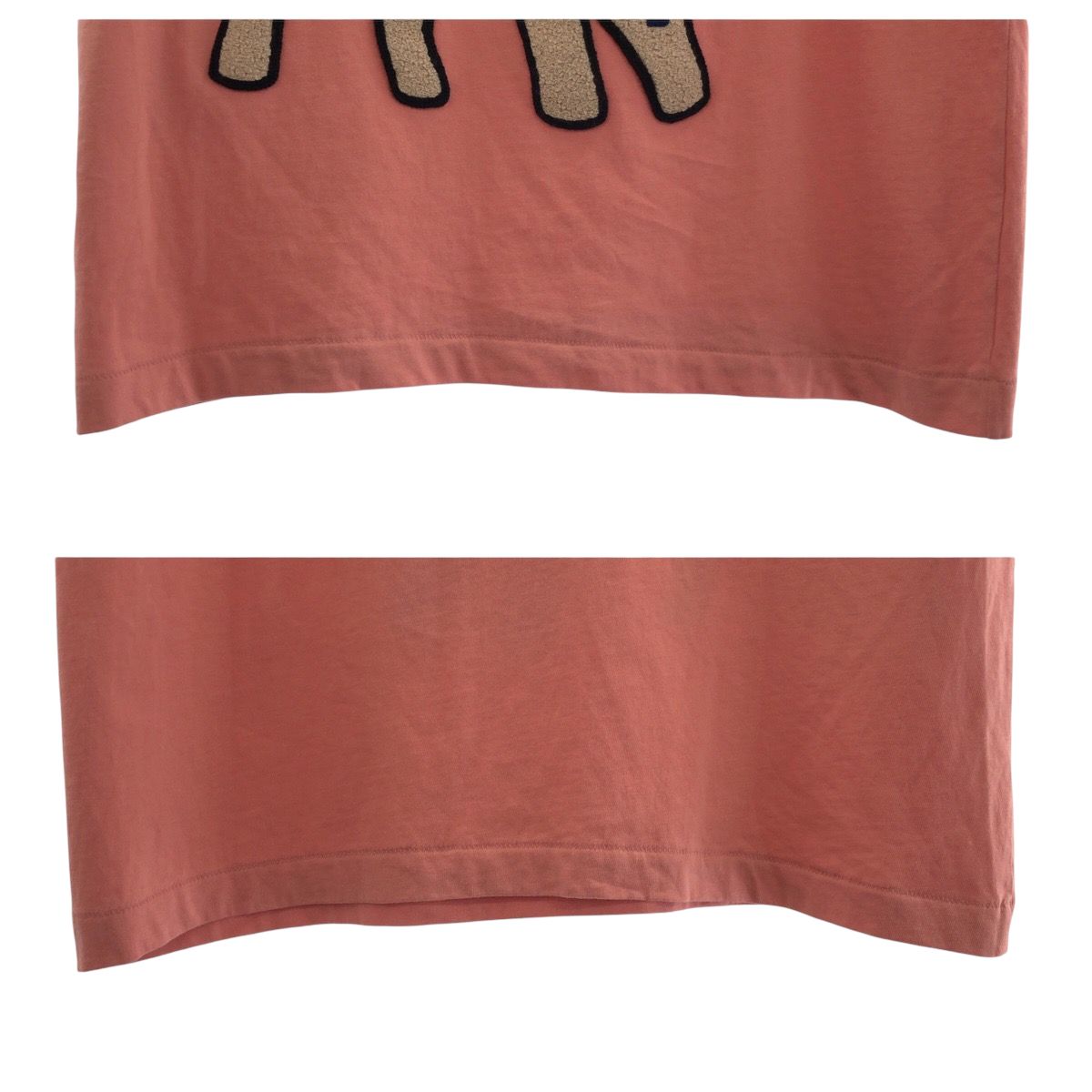 Gucci Sheep Embroidery Rhinestone Pink Cotton Jbsx Short Sleeve T-Shirt XS — view 8