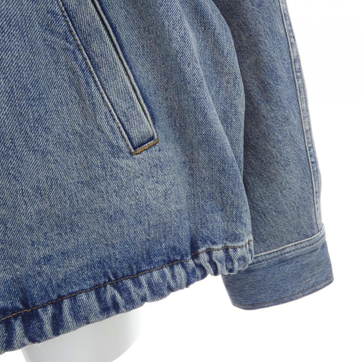Loewe Balloon Jacket Anagram Denim — view 8