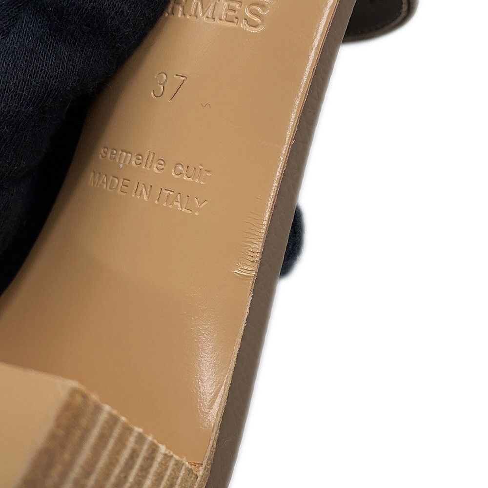 Hermes Sandals Oasis Gray — view 8