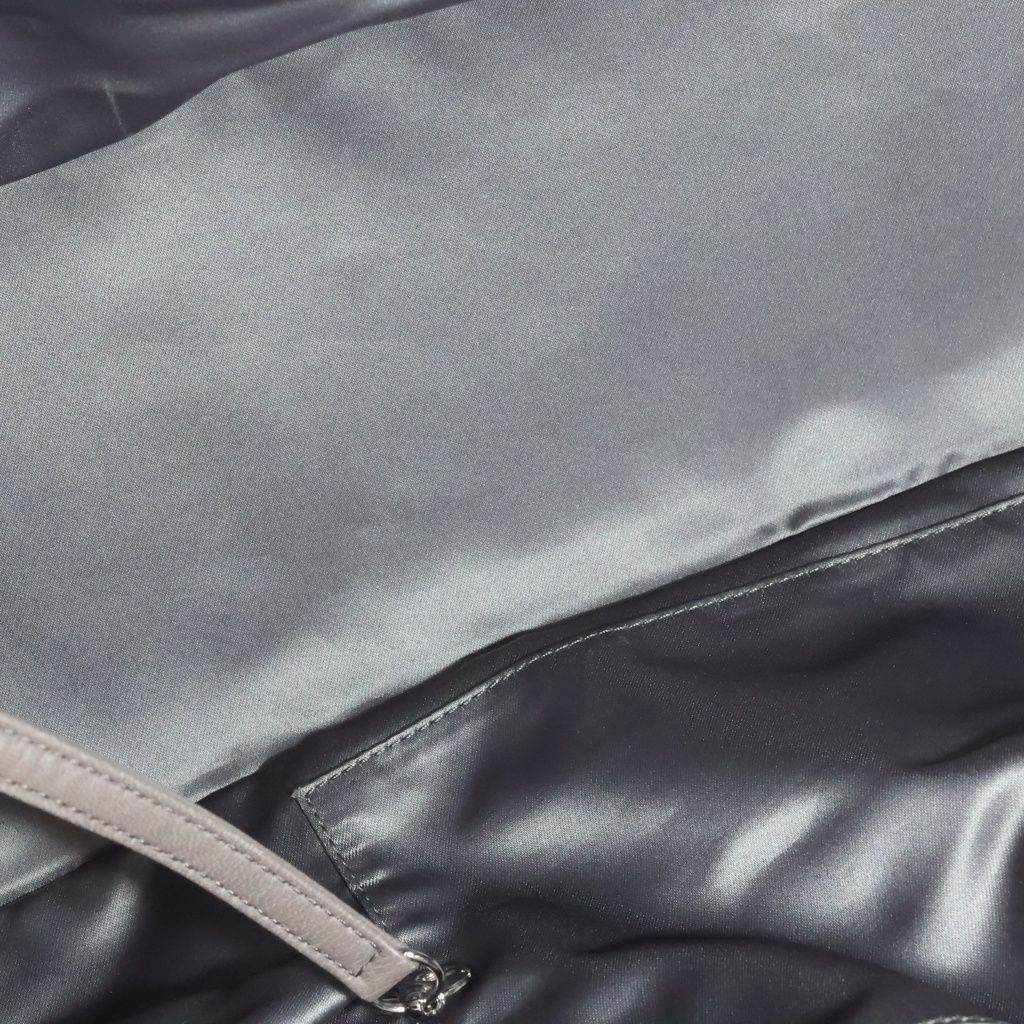 Chanel Paris London Door Latch Tote Bag Lambskin Black Silver 12 — view 8