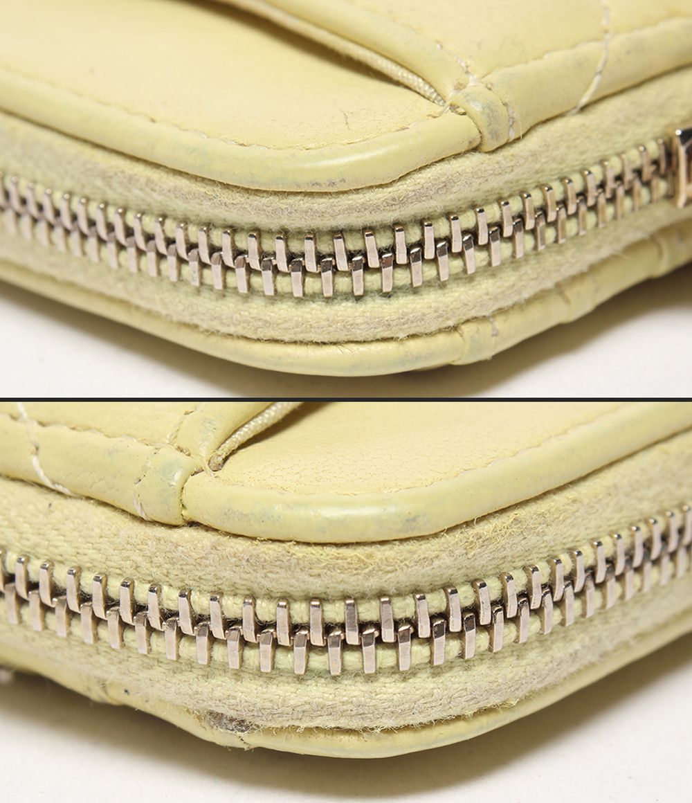 Chanel Coin Purse Card Case Gold CC Logo Chanel 19 — view 8