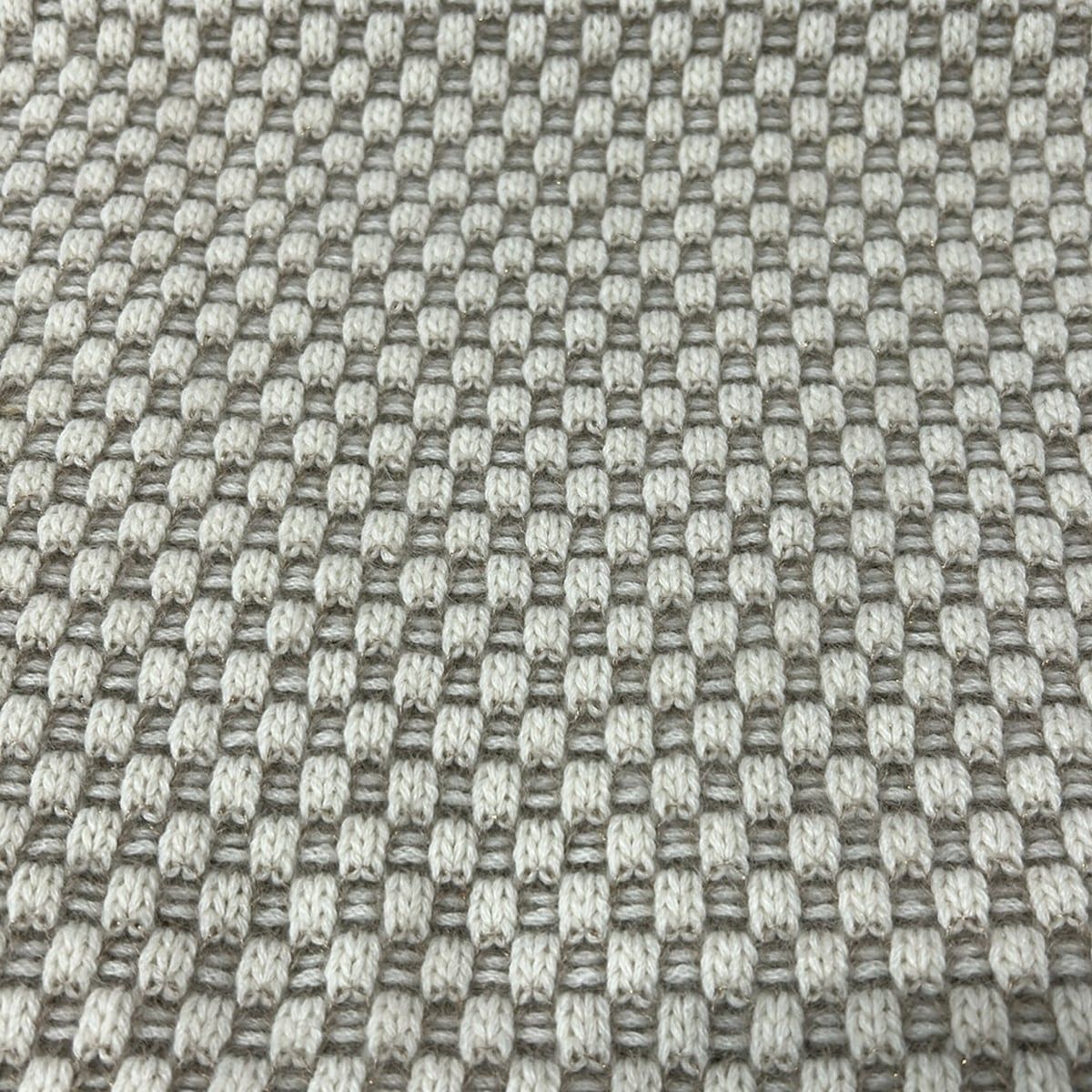 Louis Vuitton Scarf Echarpe Damier Ecology Beige Ivory Gold Cashmere Silk — view 4