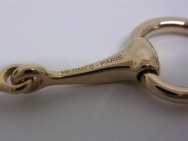 Hermes Mold Scarf Ring Twilly Closure Gold — view 3
