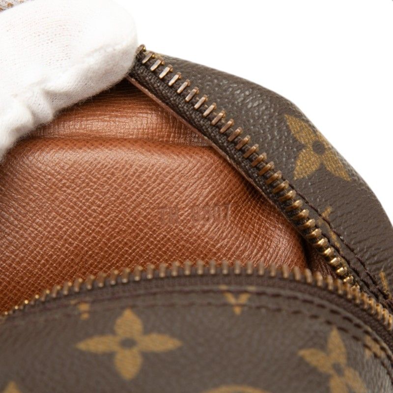 Louis Vuitton Monogram Nile Shoulder Bag Brown Leather — view 8