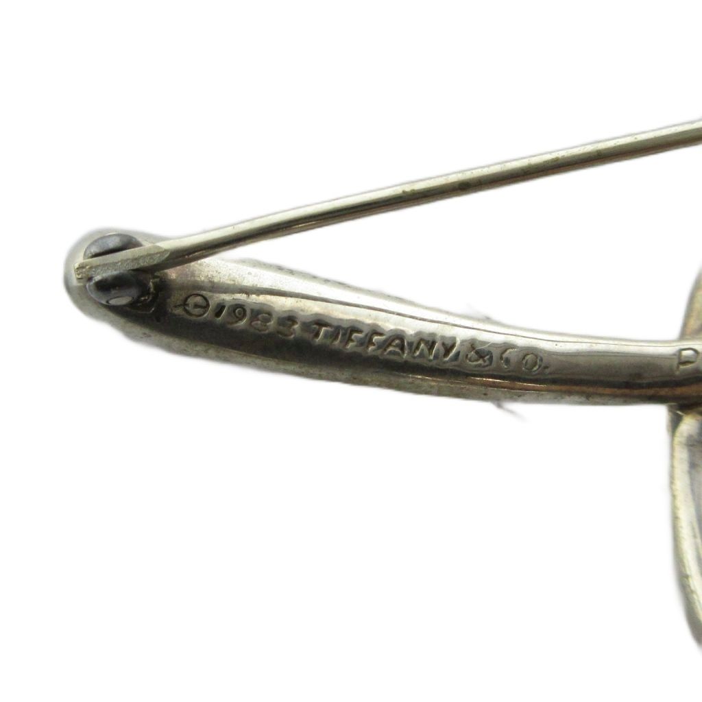 Tiffany & Co Alphabet Pin Brooch Logo Silver — view 4