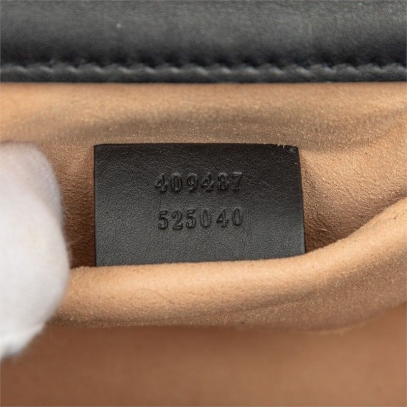 Gucci GG Supreme Beige Padlock Chain Shoulder Bag 2-Way Leather — view 7