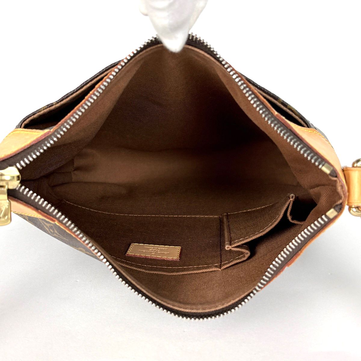 Louis Vuitton Odeon PM Shoulder Bag Monogram Brown — view 8