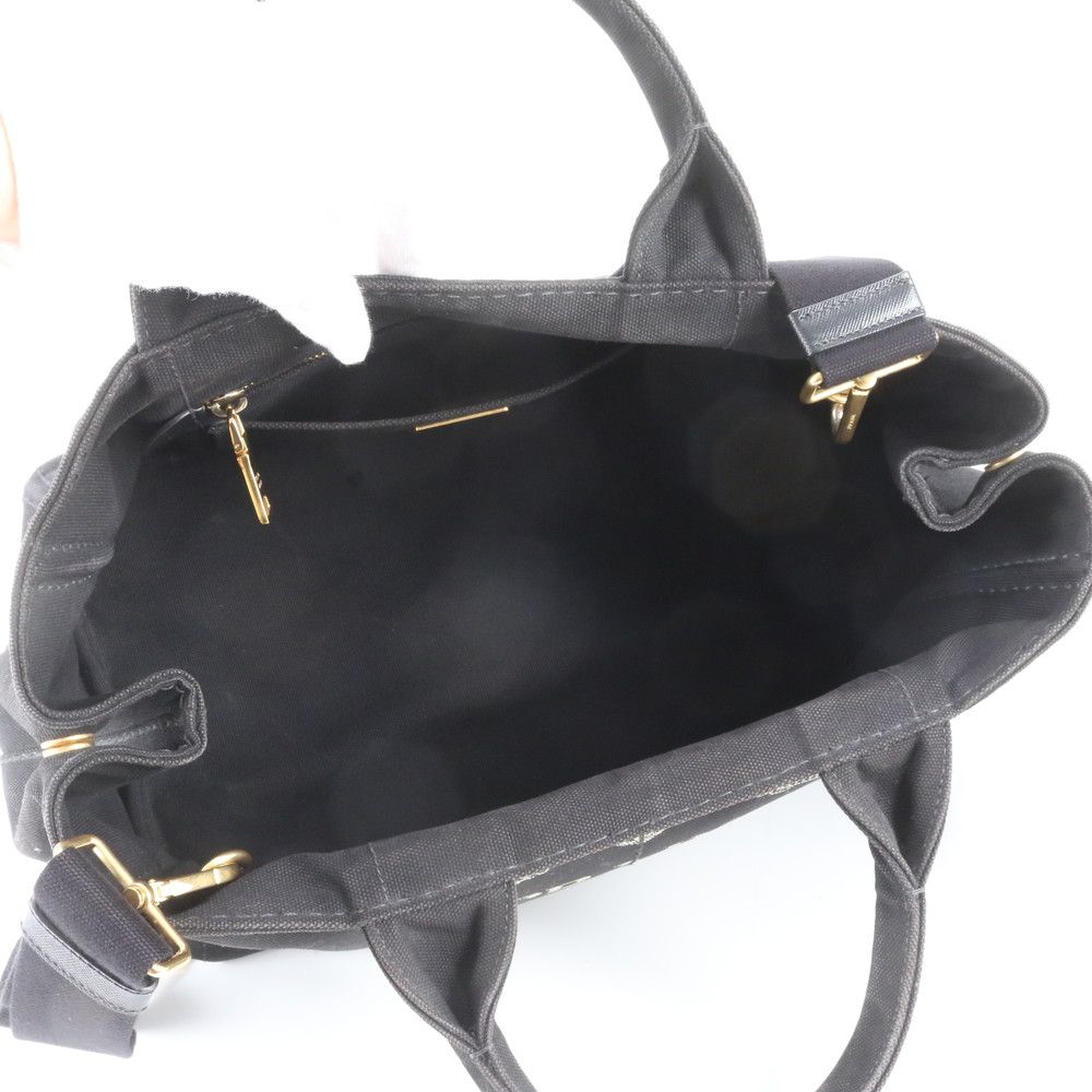 Prada Canapa Shoulder Bag Crossbody Hand — view 8