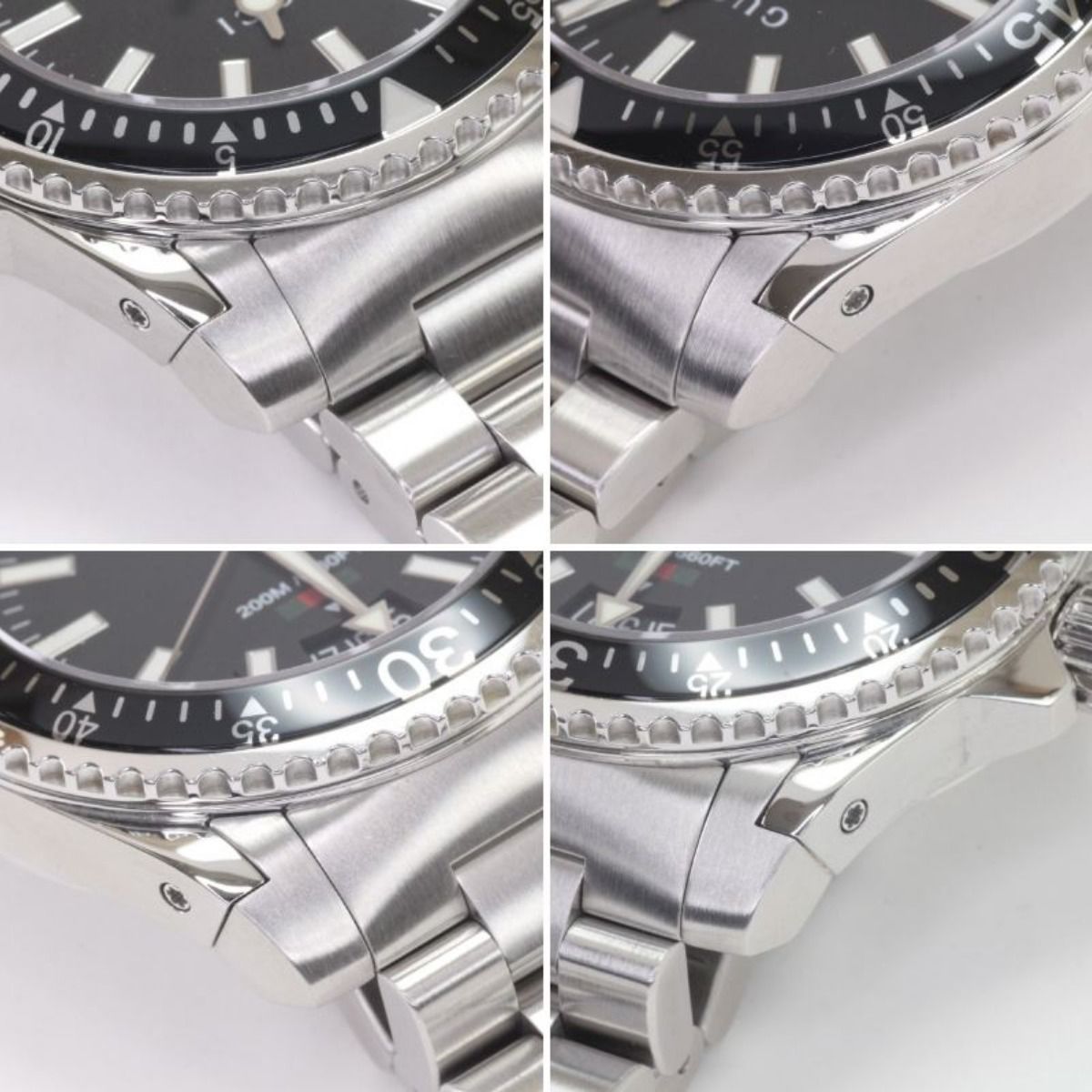 Gucci Watch Quartz Stainless Steel Black 136.3 — view 8