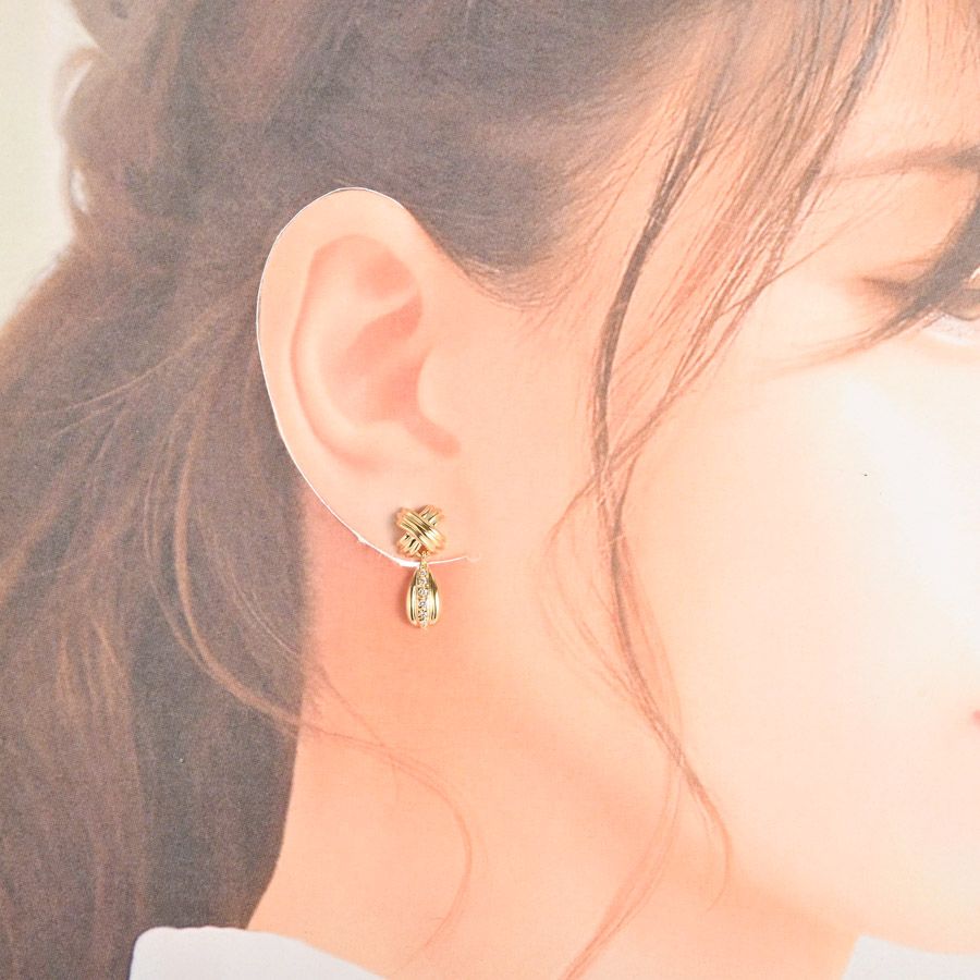 Tiffany & Co Earrings Signature Cross Teardrop — view 6