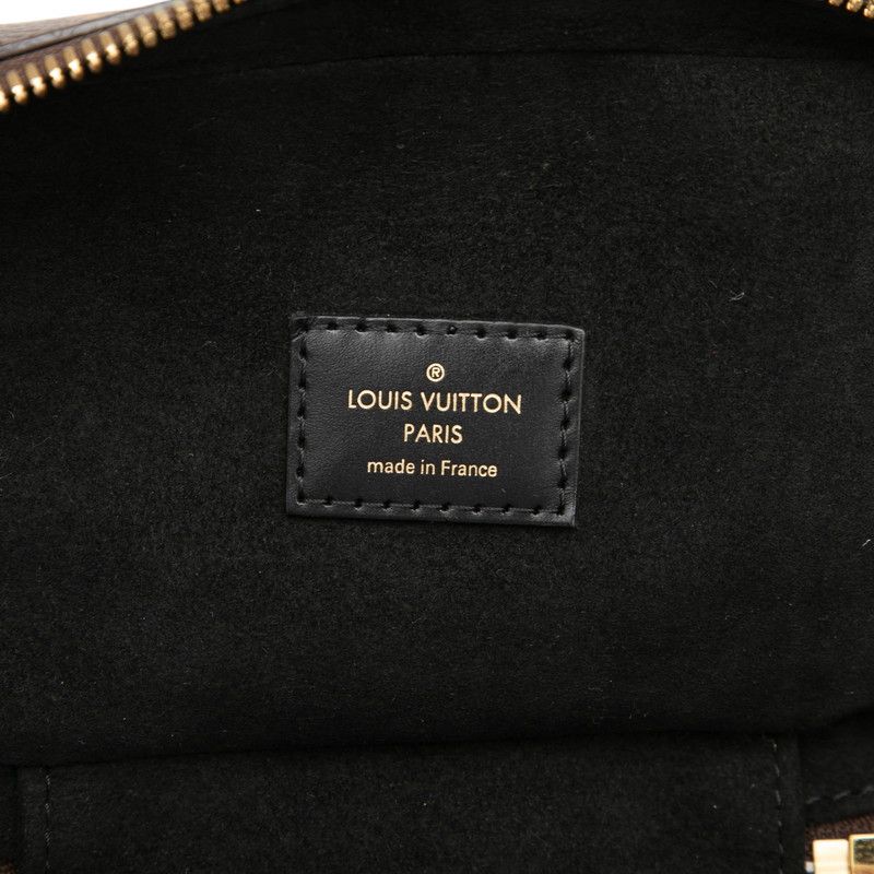 Louis Vuitton Monogram Reverse Vanity NV PM 2-Way Shoulder Bag Brown Leather — view 5