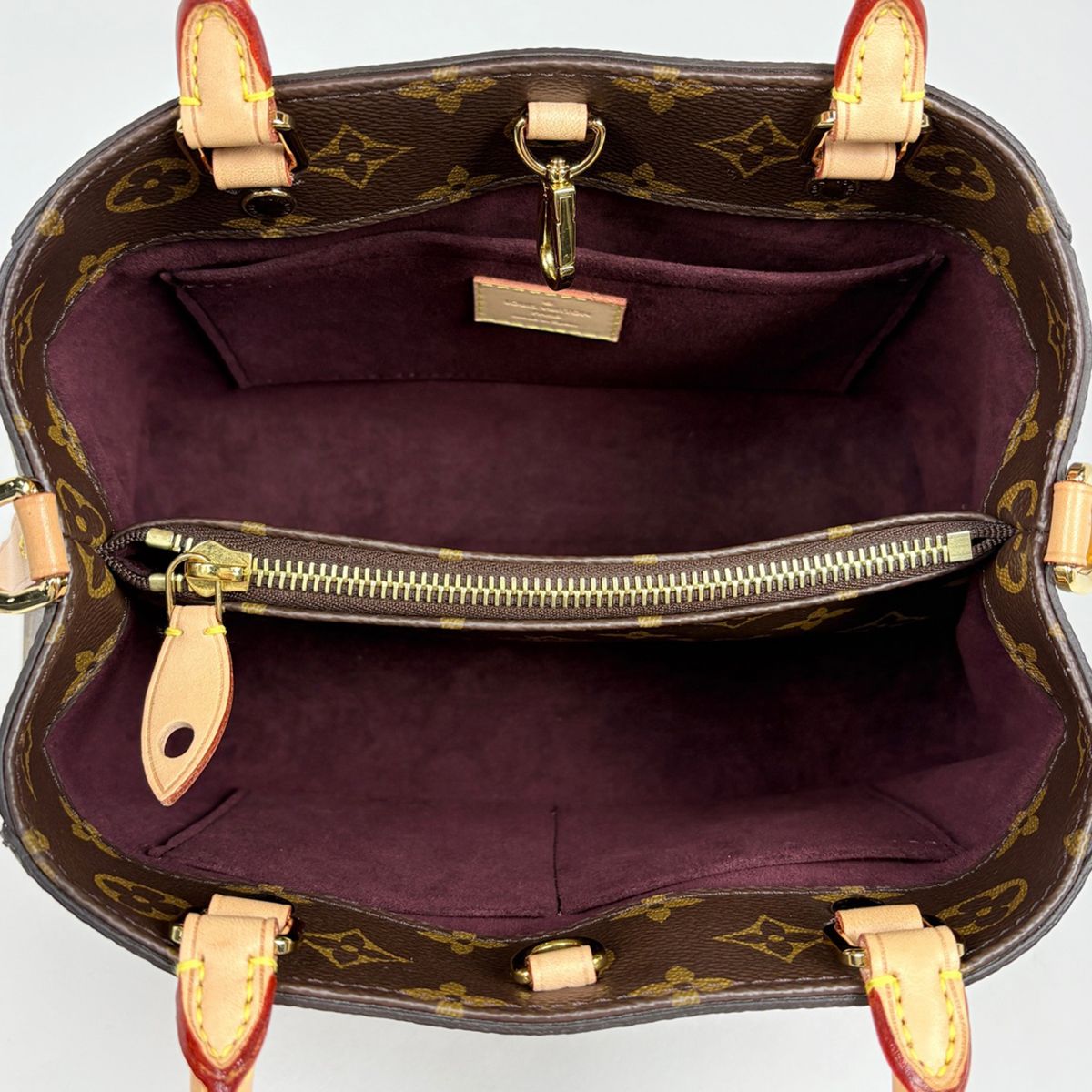 Louis Vuitton Montaigne BB 2-Way Shoulder Bag Monogram Brown — view 8