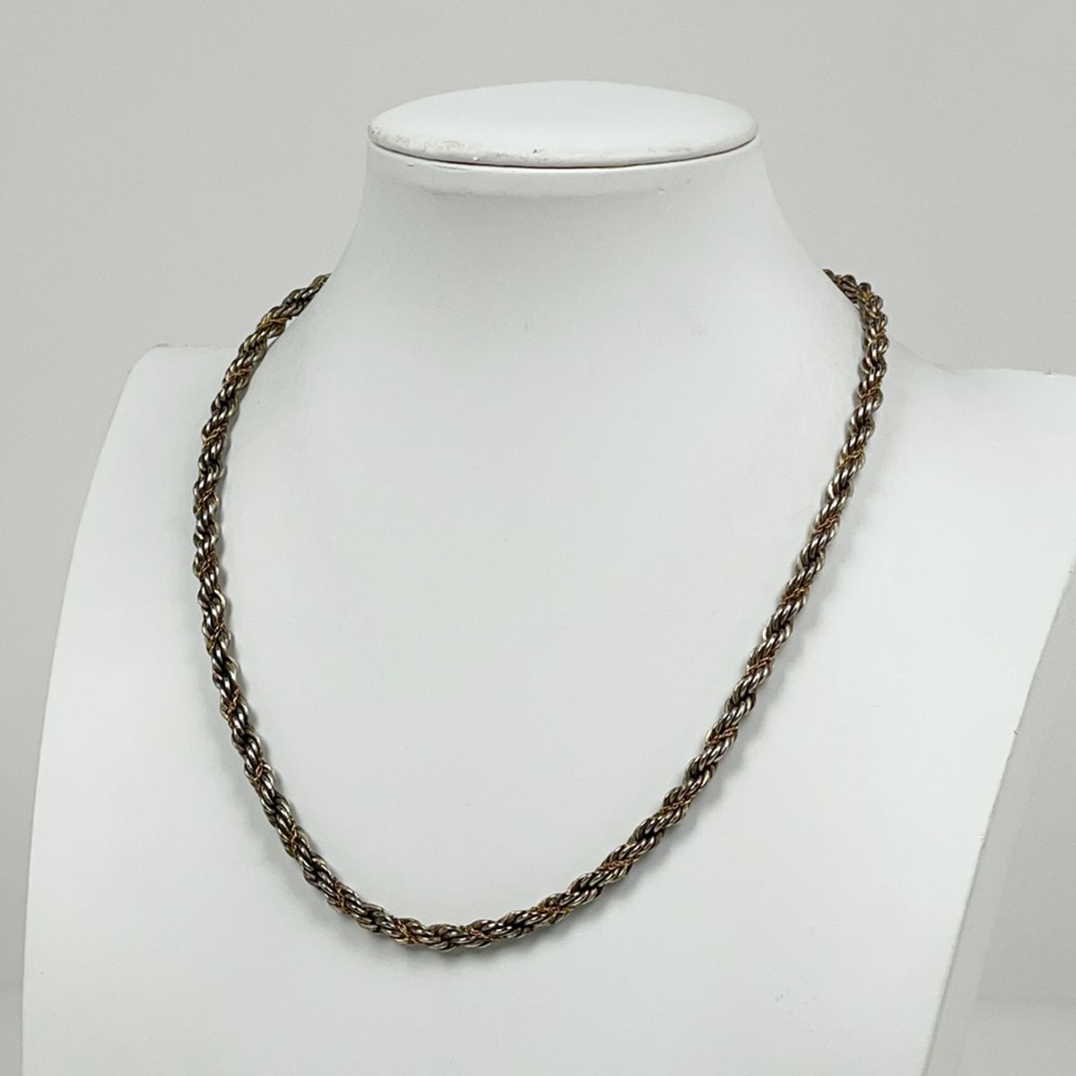 Tiffany & Co Necklace Twist Chain Combination Silver — view 5