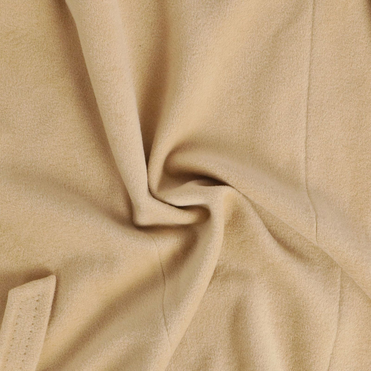 Max Mara Coat Long with Belt Wool Cashmere Beige — view 8