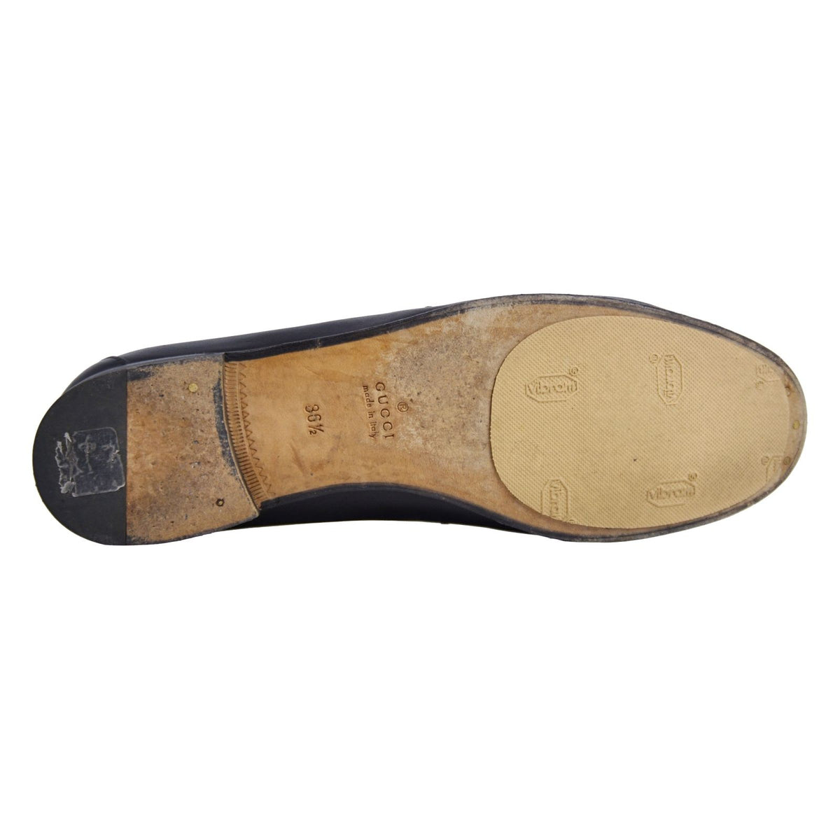 Gucci Loafers Moccasins Horsebit Leather Shoes Black — view 8
