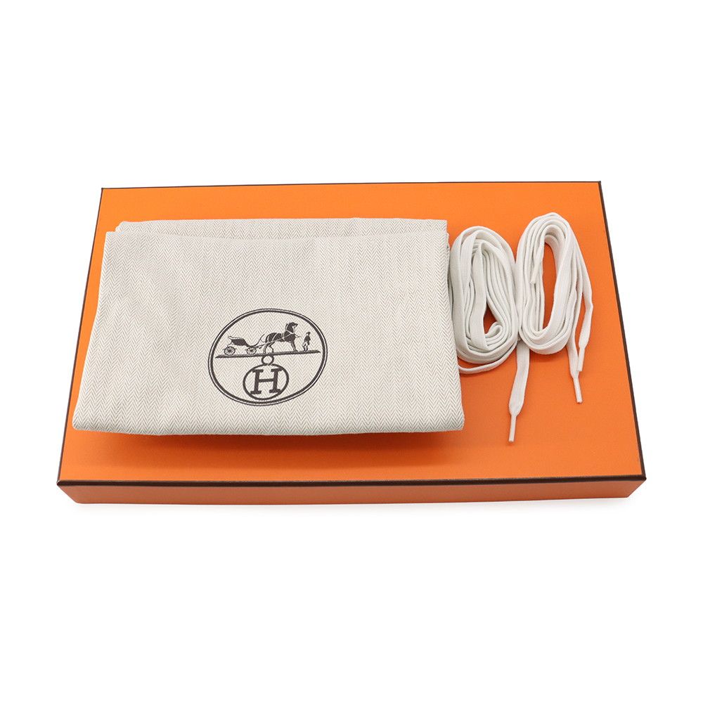 Hermes Sneakers Neon Shoes White — view 8