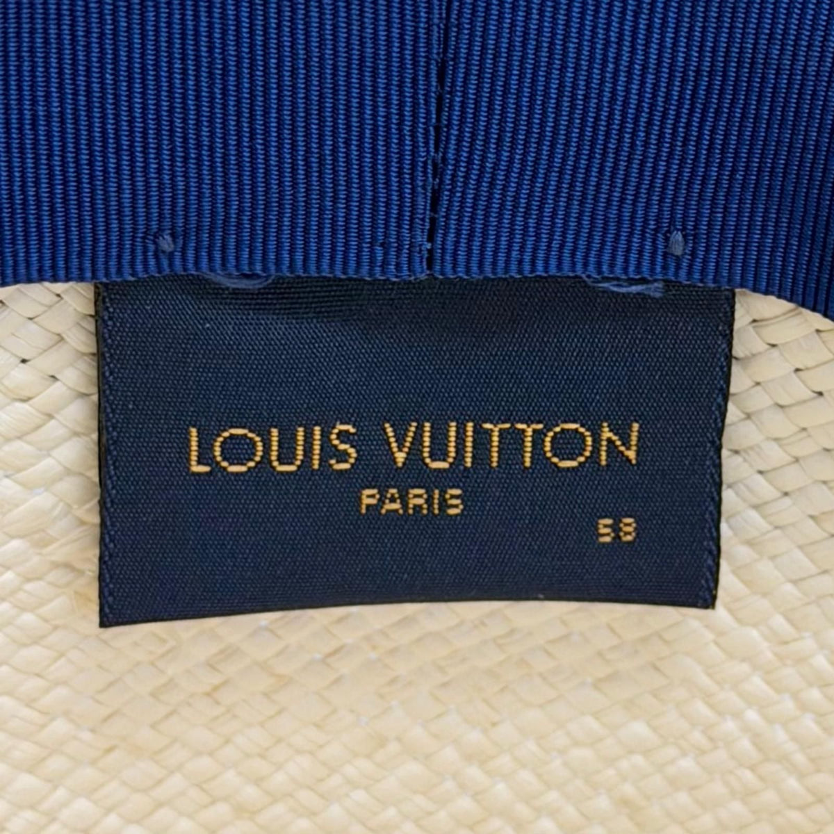 Louis Vuitton Monogram Water Color Chapeau Summertime Palm Silk Bucket Hat 58 — view 8
