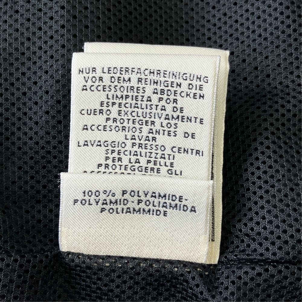 Hermes Deerskin Leather Sleeveless Dress Belted Sellier Silver Black — view 8