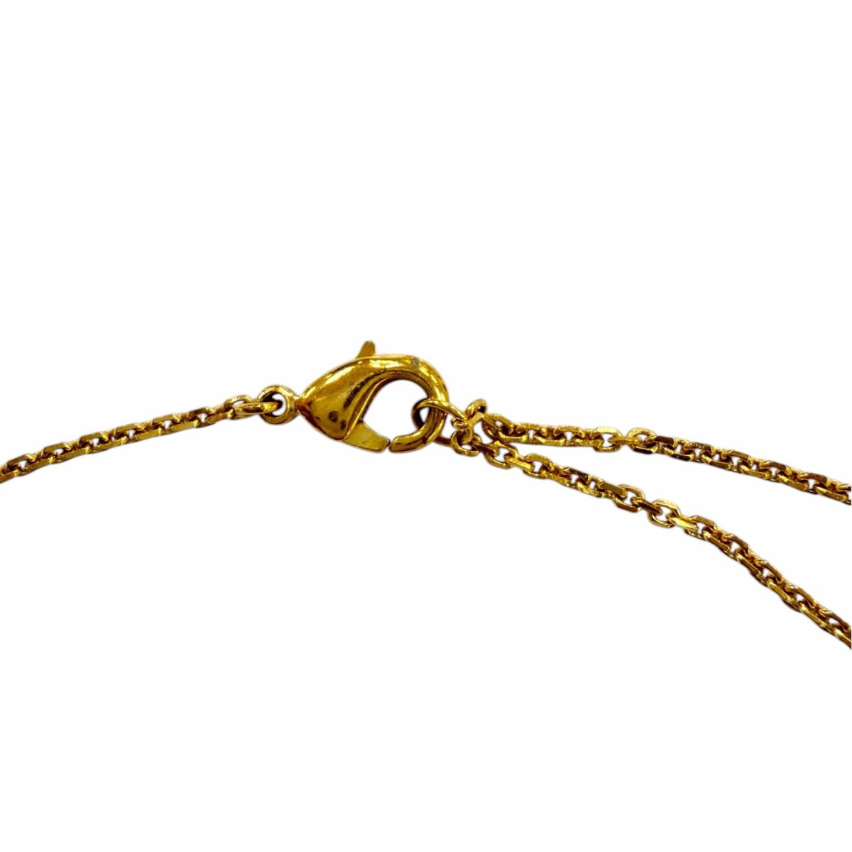 Dior Clair D Lune Necklace Eco Pearl Rhinestone Gold — view 7