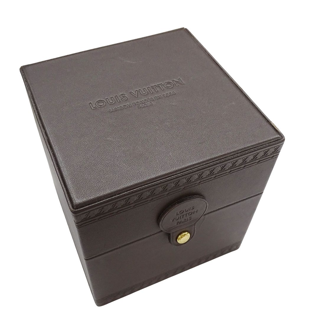 Louis Vuitton Watch Tambour Orientation Date Automatic Stainless Steel Leather — view 8