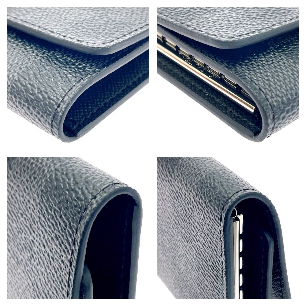 Louis Vuitton Damier Graphite Canvas Multicles 6 Key Case Black Key Holder — view 8
