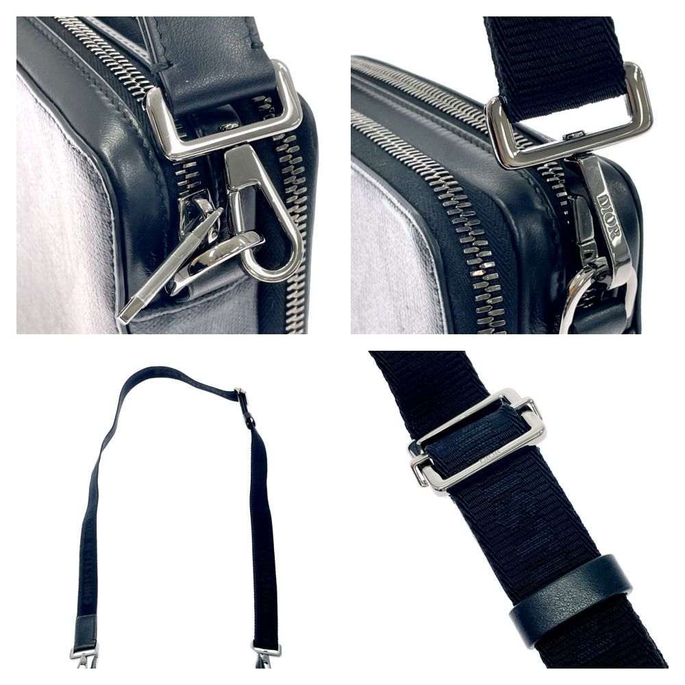 Dior CD Diamond Shoulder Bag Black — view 8