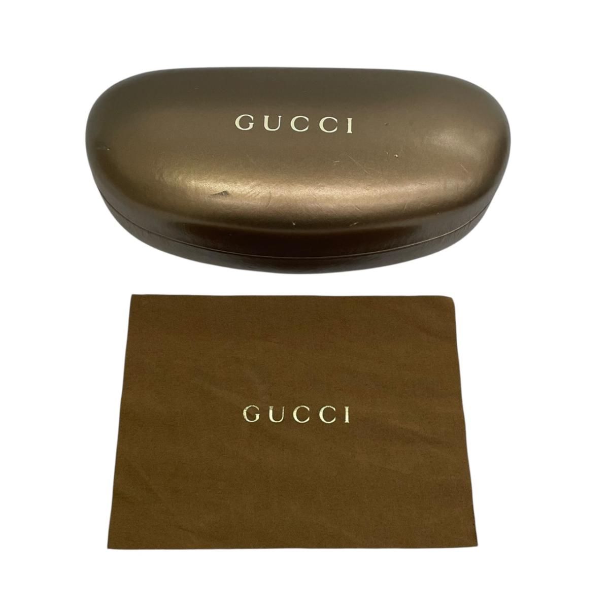Gucci Sunglasses S Tortoiseshell Brown Silver Eyewear — view 8