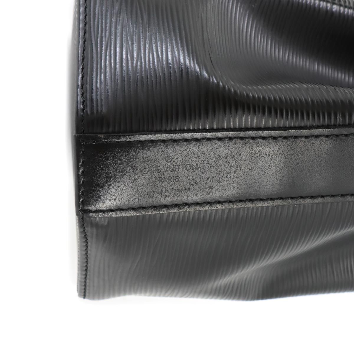 Louis Vuitton Epi Sac a Dos Shoulder Bag Leather Noir — view 8
