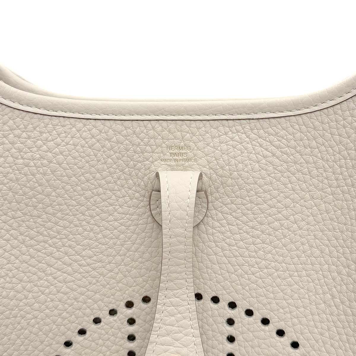 Hermes Evelyne Amazon TPM Shoulder Bag Taurillon Clemence Cles — view 8