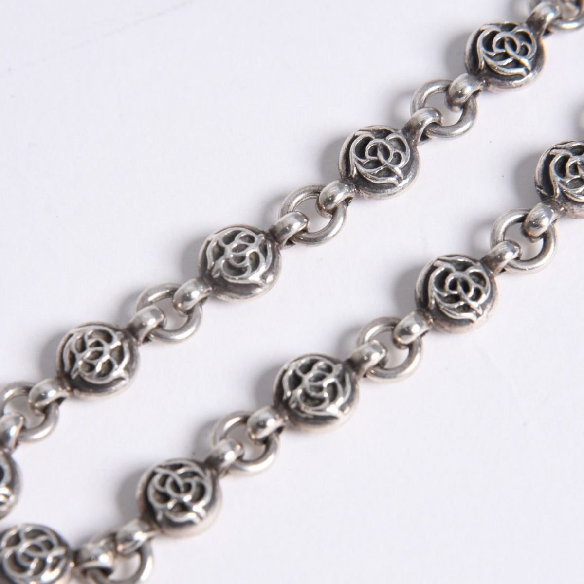 Chrome Hearts Clip Floral Ball Key Ring Key Holder — view 8