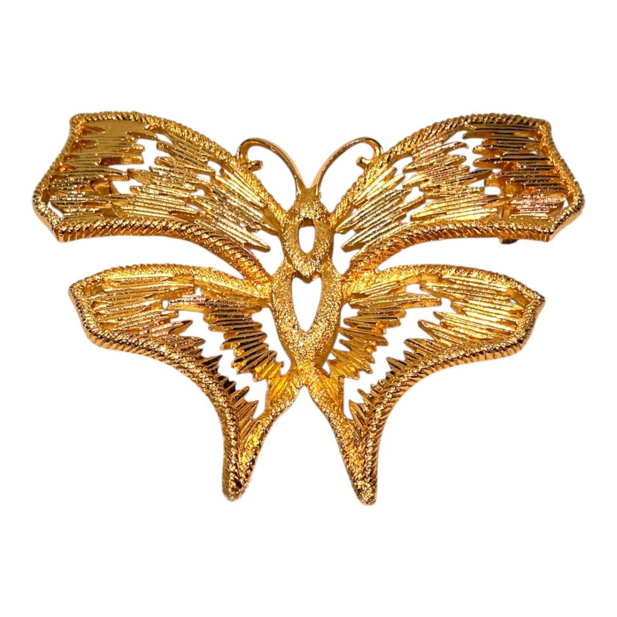 Dior Butterfly Motif Brooch Metal — view 8