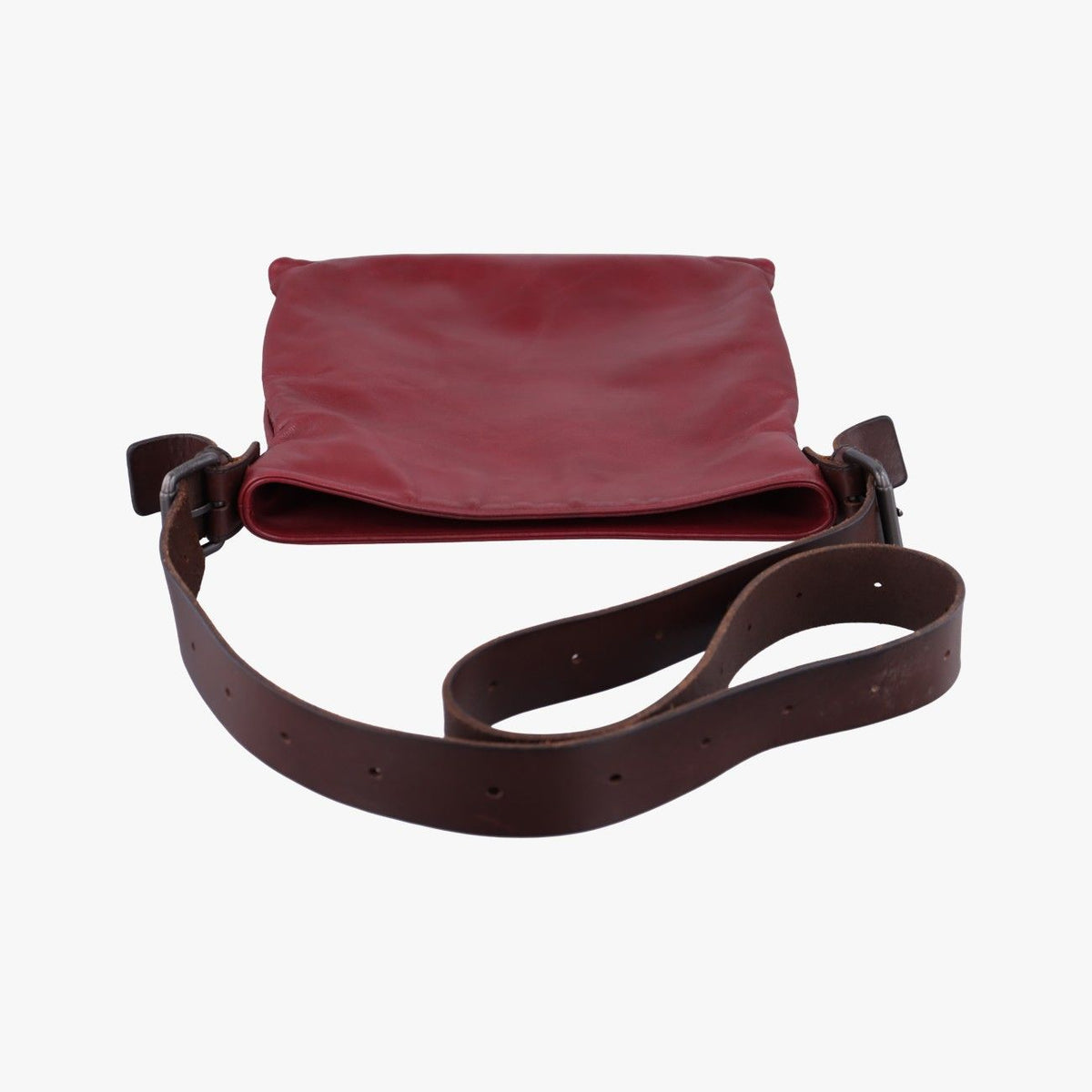 Bottega Veneta Intrecciato Red Lambskin — view 8
