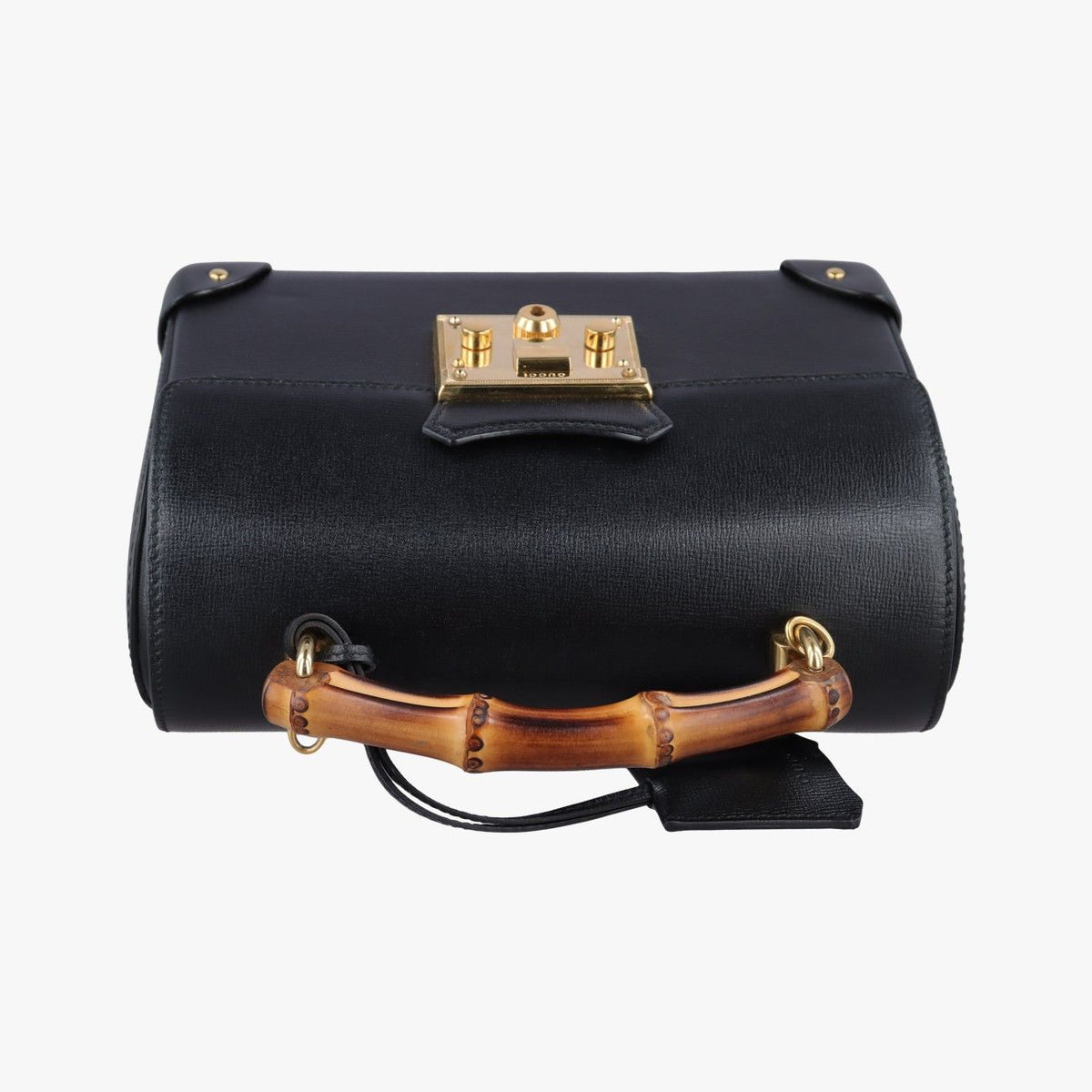 Gucci Padlock Bamboo Black Leather — view 8