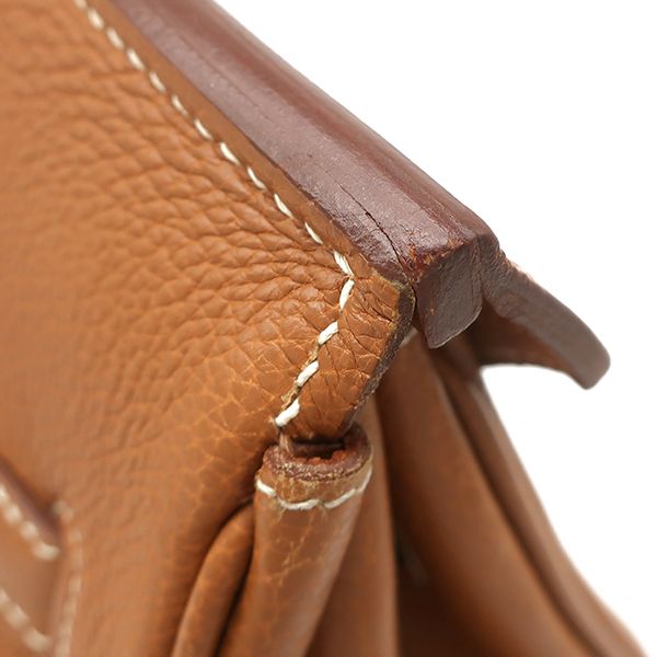 Hermes Handbag Birkin 35 Togo Gold Brown — view 8
