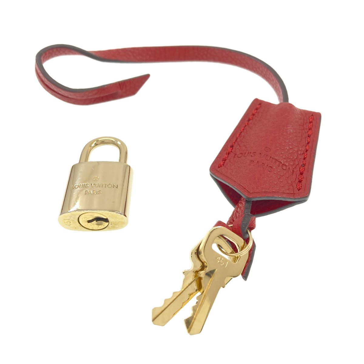 Louis Vuitton Montaigne MM Handbag Empreinte — view 8