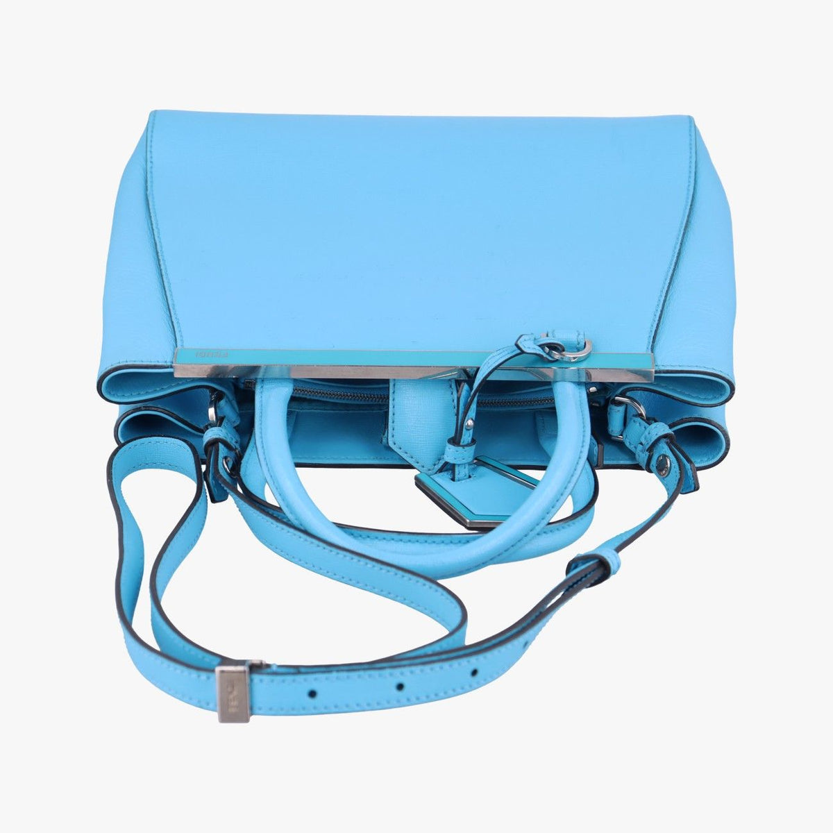 Fendi Petit Toujours Blue Leather — view 8
