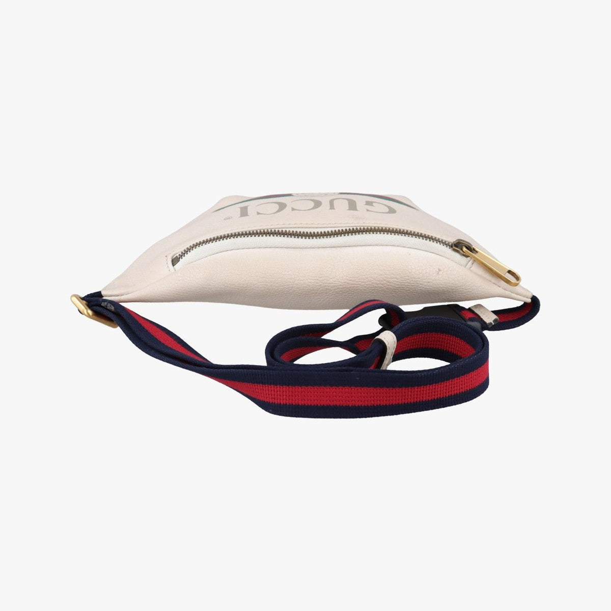 Gucci Print White Leather Handbag — view 8