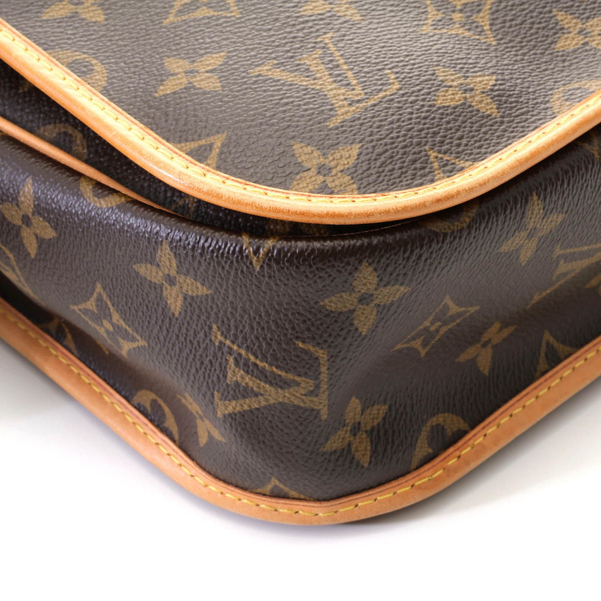 Louis Vuitton Messenger Bosphore PM Monogram Shoulder Bag Canvas Brown Boys' — view 8