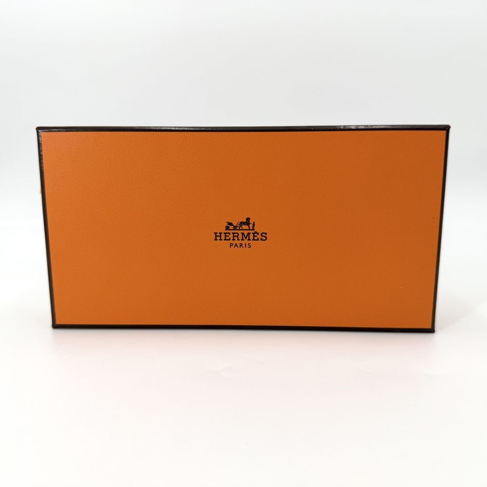 Hermes Key Holder Cheval Aroulette Charm Bag Leather Brown — view 8