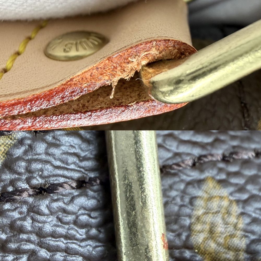 Louis Vuitton Boston Bag Monogram Keepall 50 Brown Gold — view 8
