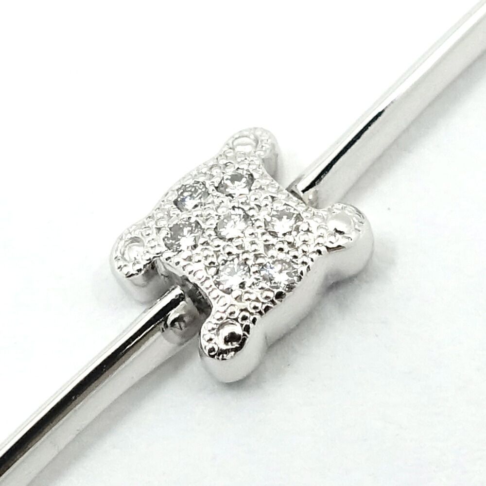 Celine Bracelet 750 White Gold Diamond — view 8