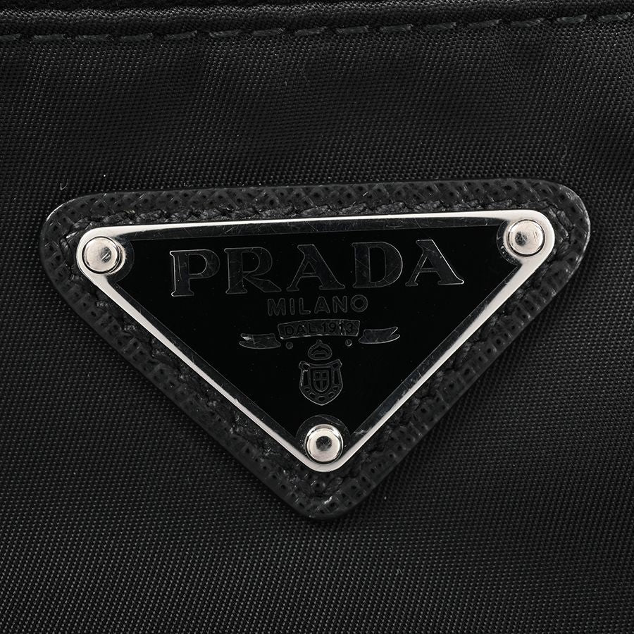 Prada Belt Bag Re Nylonx Saffiano Leather — view 7